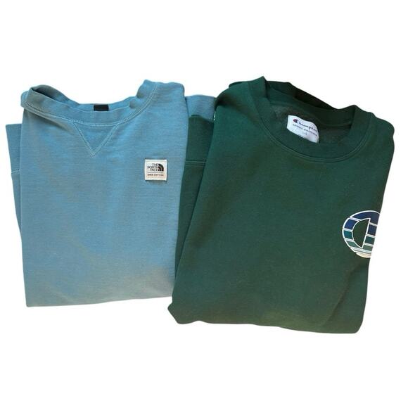 10 Piece Athletic Wear Bundle Ocean Breeze & Forest Glow Green & Blue - Picture 2 of 9